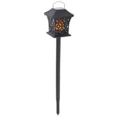 MG Standing Lantern solarna svjetiljka 12 LED, crno