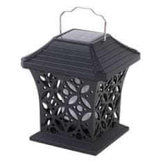 MG Standing Lantern solarna svjetiljka 12 LED, crno