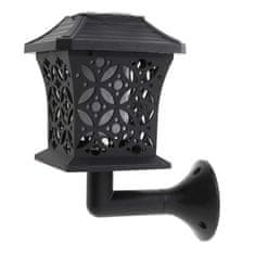 MG Standing Lantern solarna svjetiljka 12 LED, crno