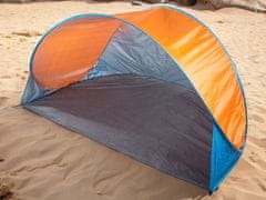 Verk Šator za plažu s UV zaštitom 190x115x95 cm - Plavo/Narančasto