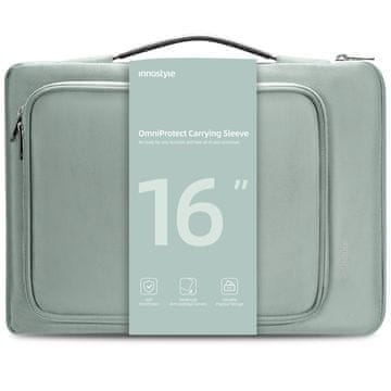 Innostyle Innostyle torba za laptop 15,6 16 inč, vodootporna futrola omniprotect ekološki prihvatljiva