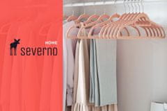 Severno Set MAGIC VELVET baršunastih vješalica, 20 kom., ružičaste