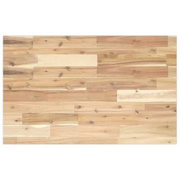 Vidaxl Radna ploča za kupaonicu 100x50x2 cm od sirovog bagremovog drva
