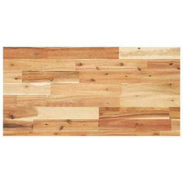 Vidaxl Radna ploča za kupaonicu 100x40x4 cm Uljeno drvo akacije