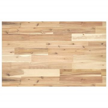 Vidaxl Radna ploča za kupaonicu 140x50x4 cm od sirovog bagremovog drva