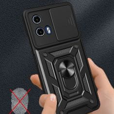 Tech-protect Camshield maska za Motorola Edge 50 Fusion 5G, crno