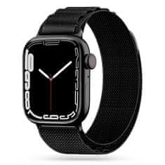 Tech-protect Nylon remen za Apple Watch 42/44/45/49mm, black
