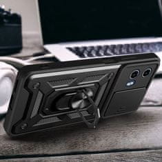 Tech-protect Camshield maska za Motorola Edge 50 Fusion 5G, crno