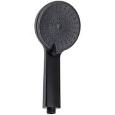 EXCELLENT Glava tuša KO-CF6000090 s 3 funkcije crne boje