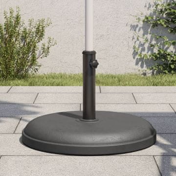 Vidaxl Podnožje suncobrana za šipke Ø32/35/38 mm, 25 kg, okruglo