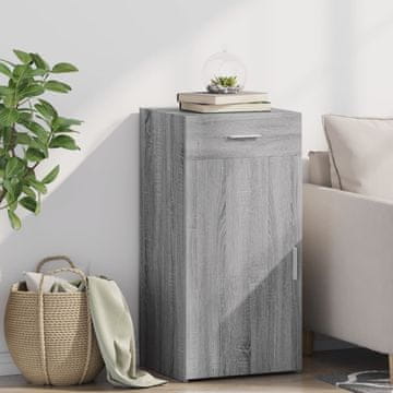 Vidaxl Ormarić, sivi hrast sonoma, 45x42,5x93 cm, materijal na bazi drva