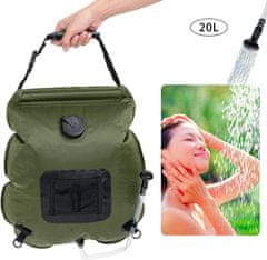 HOME & MARKER® Prijenosni solarni tuš za kampiranje, 20 litara | SHOWDY