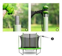 Aga Klobouček UNIVERSAL za unutarnju mrežu Svijetlo zelena