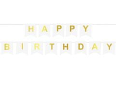 Aga4Kids Rođendanski banner s natpisom Happy Birthday