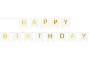 Aga4Kids Rođendanski banner s natpisom Happy Birthday