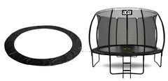 Aga Pokrivač za opruge na trampolinu EXCLUSIVE 366 cm Crni