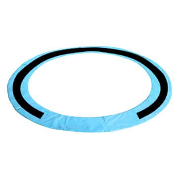 Aga Pokrivač za opruge za trampolin EXCLUSIVE 430 cm Svijetloplavi/Crni