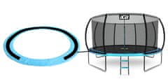 Aga Pokrivač za opruge za trampolin EXCLUSIVE 430 cm Svijetloplavi/Crni