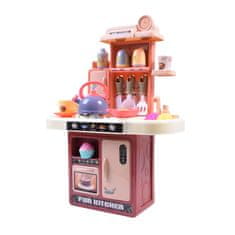 Aga4Kids Plastična kuhinjica MR6135 Smeđa