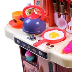 Aga4Kids Plastična kuhinjica MR6135 Smeđa