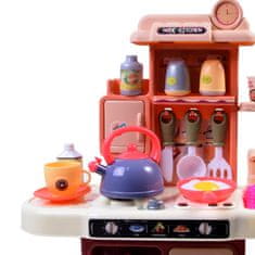 Aga4Kids Plastična kuhinjica MR6135 Smeđa