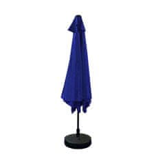 Aga Nagibajući vrtni suncobran 250 cm Plavi