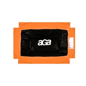 Aga Pokrivač za opruge za pravokutni trampolin 122x183 cm Narančasti