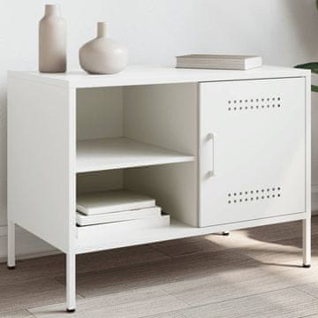 Vidaxl TV stalak bijeli 68x39x50,5 cm čelik