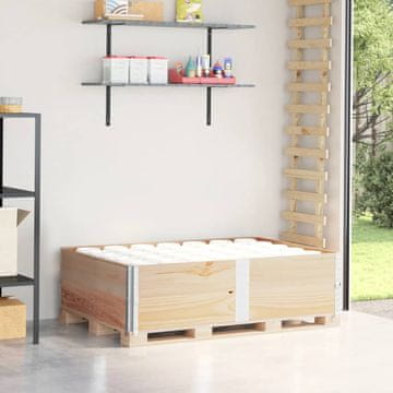 Vidaxl Ograde za palete, 2 kom, 150 x 100 cm, borovina