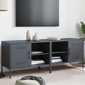 Vidaxl TV ormarići, 2 kom, antracit, 68x39x50,5 cm, čelik