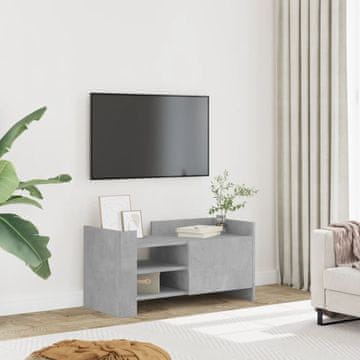 Vidaxl TV ormarić betonsko-sivi 80x35x40 cm