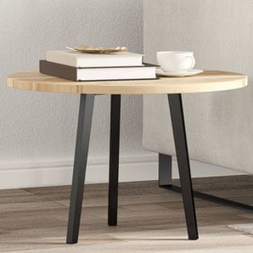 Vidaxl Okrugla ploča stola Ø60x2 cm Masivno drvo akacije