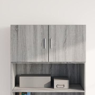 Vidaxl Zidni ormarić, sivi hrast sonoma, 80x42,5x40 cm