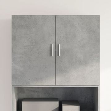 Vidaxl Zidni ormarić betonsko-sivi 80x42,5x64 cm