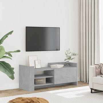 Vidaxl TV ormarić betonsko-sivi 100x35x40 cm