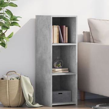 Vidaxl Ormarić Betonsko-sivi 30x41x93 cm Materijal na bazi drva