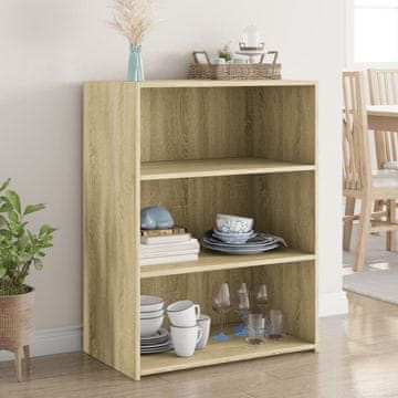 Vidaxl Ormarić, hrast sonoma, 70x41x93 cm, materijal na bazi drva