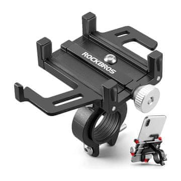 ROCKBROS Aluminum držač mobitela za bicikl, crno