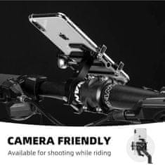 ROCKBROS Aluminum držač mobitela za bicikl, crno