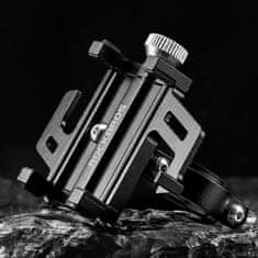 ROCKBROS Aluminum držač mobitela za bicikl, crno