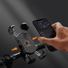 ROCKBROS Handlebar držač mobitela za bicikl, crno