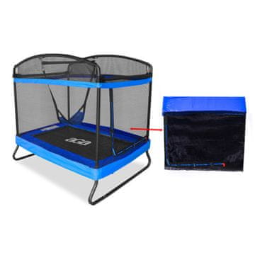 Aga Zaštitna mreža za pravokutni trampolin 122x183 cm Plava