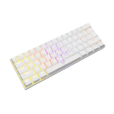 White Shark TIPKOVNICA GK-2022 SHINOBI bijela - Mehanička / HR - PLAVA.SW