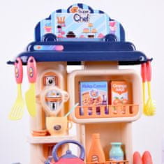 Aga4Kids Plastična kuhinjica MR6136 Ljubičasta