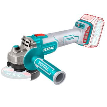 Total One-Stop Tools Akumulatorska kutna brusilica, 125mm/8500rpm/P20S/ INDUSTRIAL (TAGLI201258)