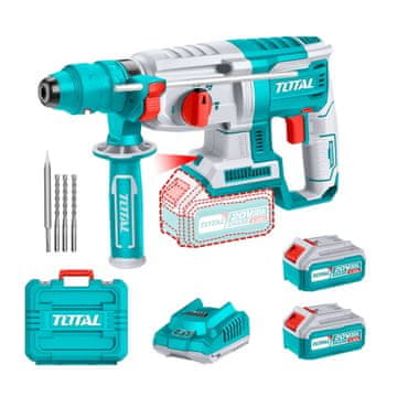 Total One-Stop Tools Akumulatorski rotacijski čekić BSET, SDS Plus/5000bpm/18mm/2,5J/ INDUSTRIAL (TRHLI202289)