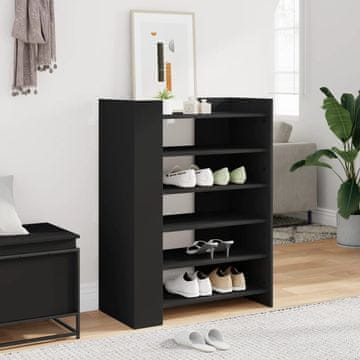Vidaxl Ormarić za cipele Crni 74,5x37,5x100 cm