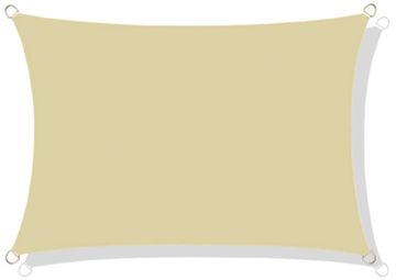 AIO FACTORY Vodootporno senčno nucleus codura 4x3 m bež boje