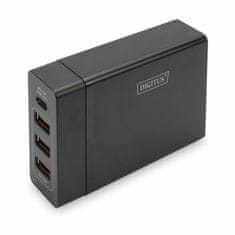 Digitus Adapter za napajanje laptopa 72W tip C + 3x USB DA-10195