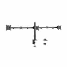 S-box stolni nosač za 3 monitora LCD-352/3-2 crni